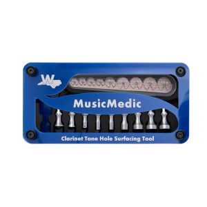 Clarinet Tone Hole Surfacing Tool