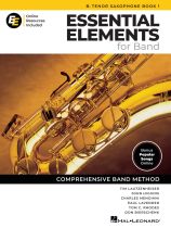 Essential Elements for Band - Bb Tenor Saxophone Book 1 with Online Resources