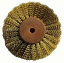 Brass Wire Wheel Brush, Soft