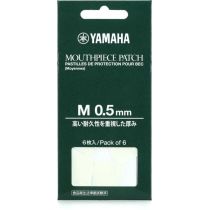 Yamaha Mouthpiece patch- clear 0.5 mm- pack of 6