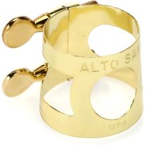 Yamaha Alto Saxophone Ligature- lacquered brass