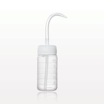 Wide-Mouth Wash Bottle With Curved Dispensing Tip