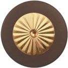 MusicMedic.com Chocolate RooPads - Maestro Star Airtight Solid Brass Resonator - Individual Pads