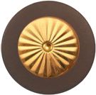 MusicMedic.com Chocolate RooPads - Maestro Star Airtight Gold Plated Resonator - Individual Pads