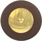 MusicMedic.com Chocolate RooPads - Gold Domed Metal Resonator - Individual Pads
