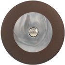 MusicMedic.com Chocolate RooPads - Domed Metal Resonator - Individual Pads