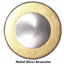 Jim Schmidt Gold Sax Pads - Nickel Silver Resonator - Pad Sets - Nickel Silver Resonator
