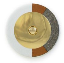 RooPad Extreme - Gold Domed Metal Resonator - Individual Pads