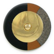 Saxgourmet Extreme - Gold Domed Metal Resonator - Individual Pads