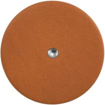 Tan Saxophone Pads - Rivet - Individual Pads