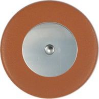 Conn Shooting Star/14M Director Alto Sax Pad Set, Tan Pads, Flat Metal Resonators