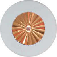MusicMedic.com RooPads - Maestro Star Classic Gold Plated Resonator - Individual Pads