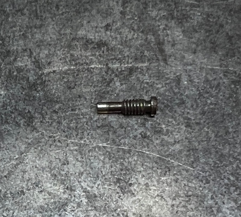 Buescher saxophone pivot screw