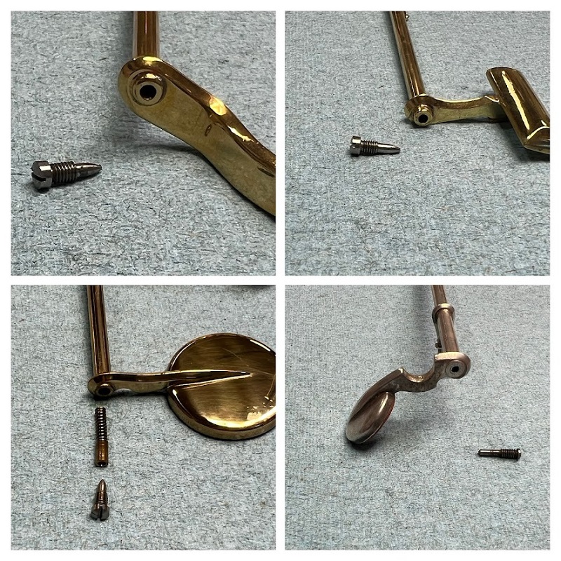 different types of saxophone key end recesses